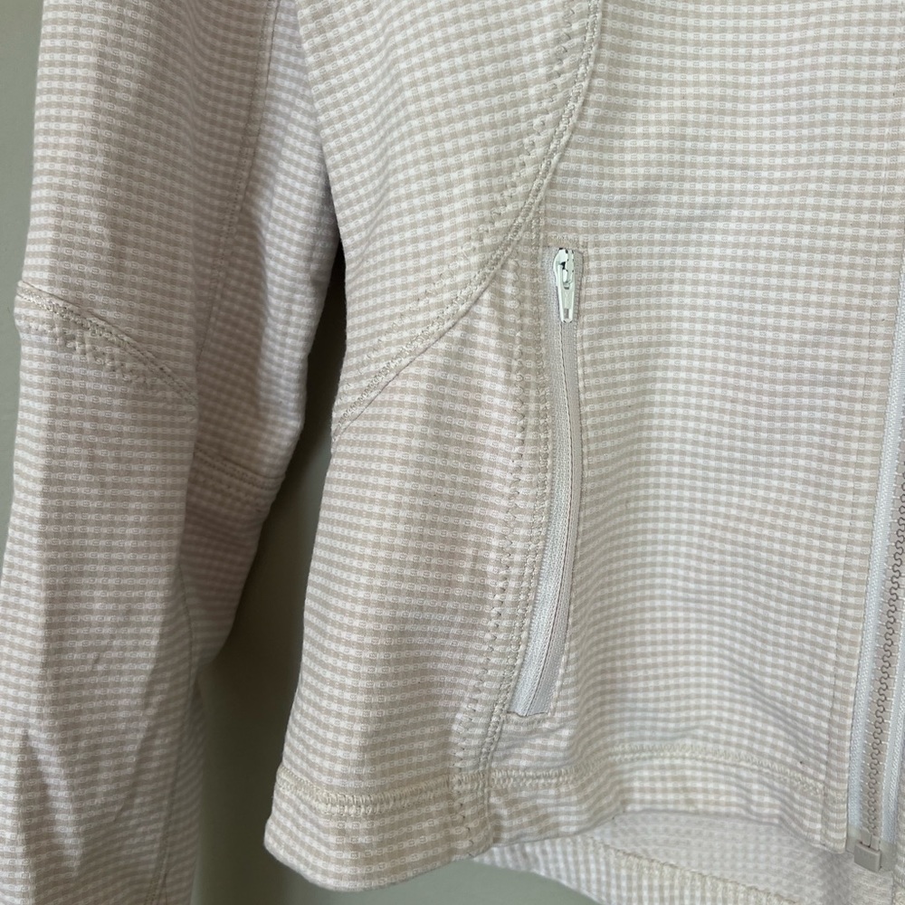 Lululemon Define Jacket Gingham Pattern - image 3
